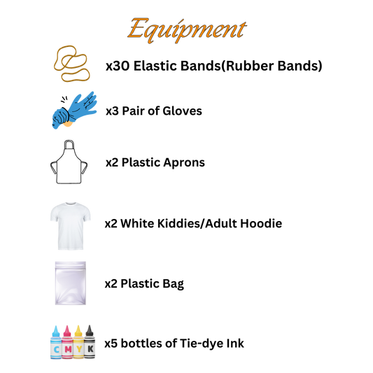 KIDS Tie-Dye Kit (Hoodie Kit)