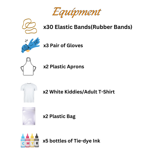 KIDS Tie-Dye Kit (T-Shirt Kit)