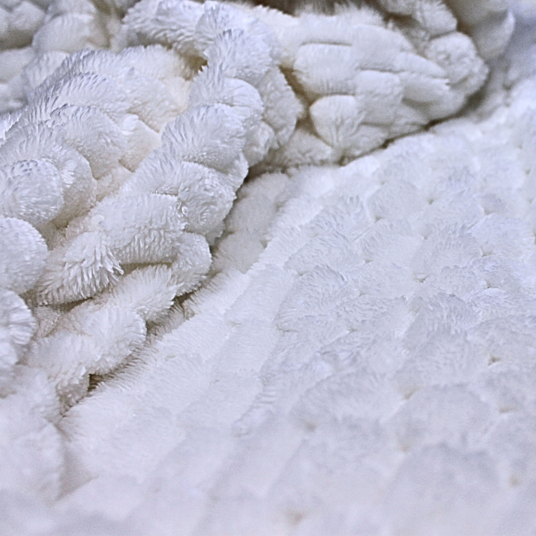 Maison Câlin ULTRA FLUFFY BLANKET WHITE