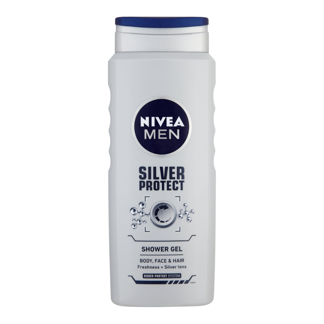 NIVEA MEN Silver Protect Shower Gel 500ml