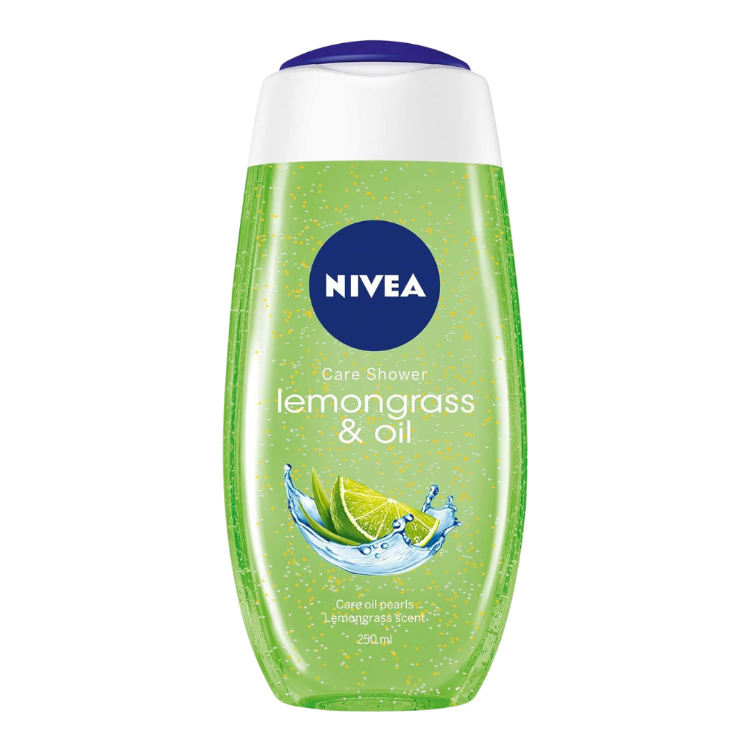 NIVEA Lemongrass & Oil Shower Gel Body Wash, 250ml