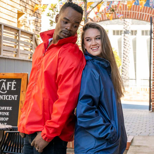 Red Unisex Oxford Jacket