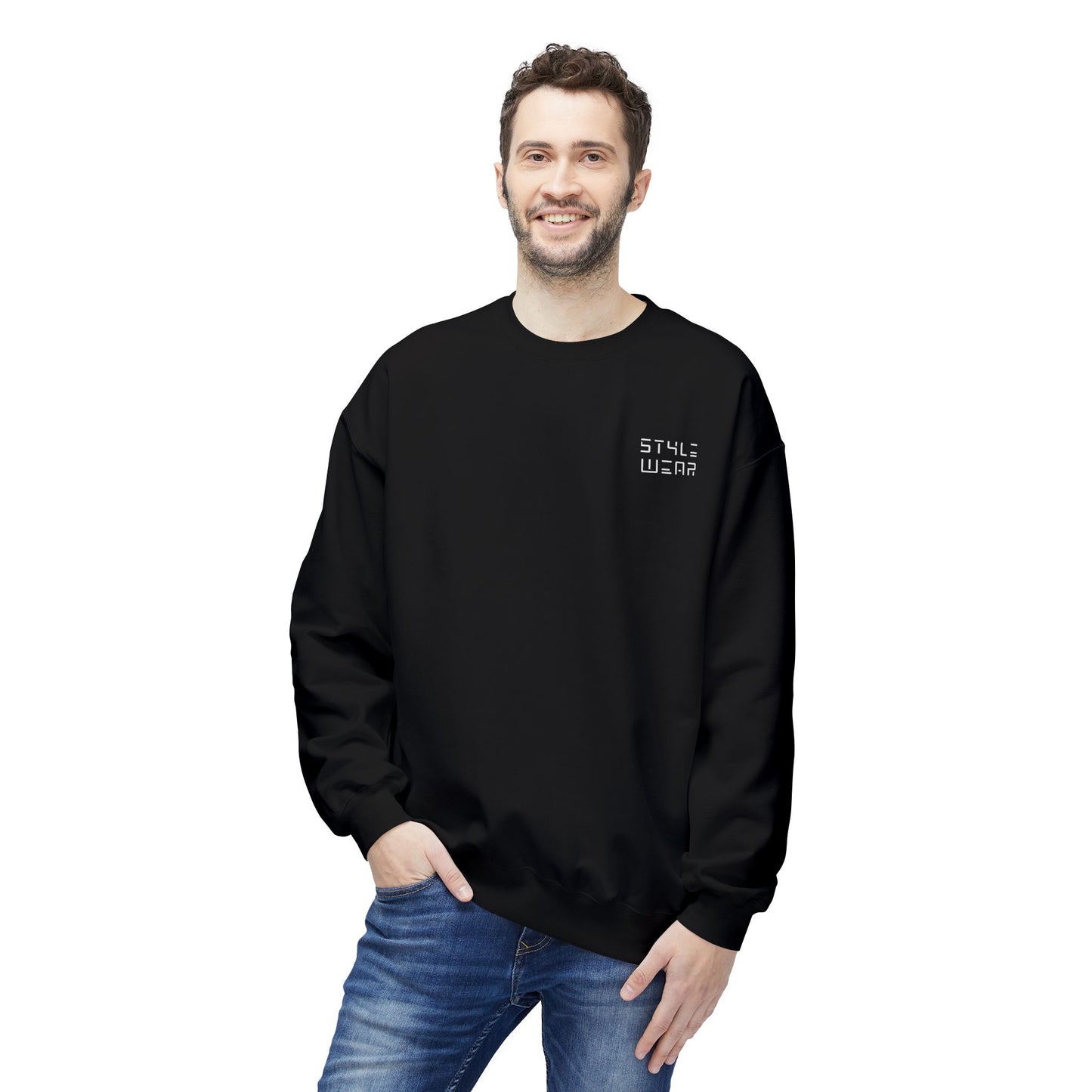 Style Wear Original Black Crewneck Sweatshirt