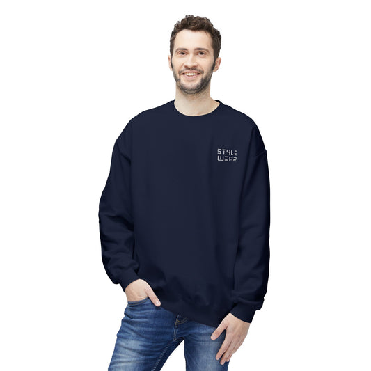 Style Wear Original Navy Blue Crewneck Sweatshirt