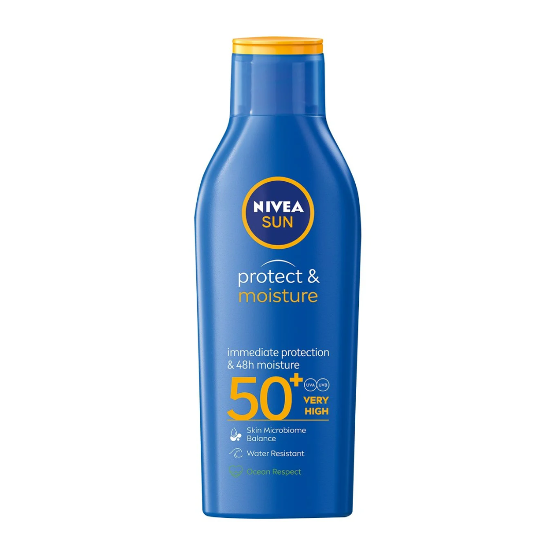 Nivea Sun Protect & Moisture Sun Lotion Spf50+ Sunscreen 200ml