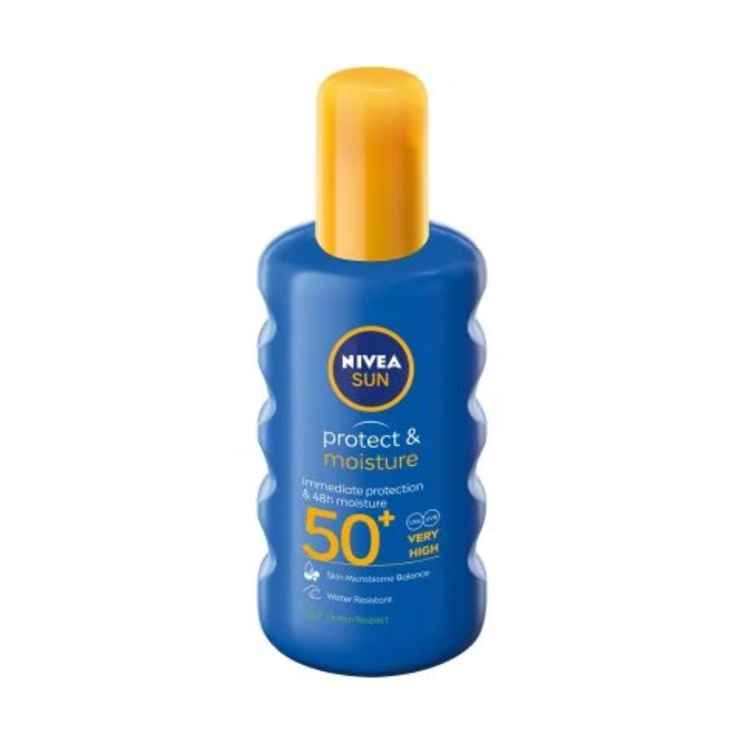 Nivea Sun Protect & Moisture Sun Spray Spf50+ Sunscreen 200ml