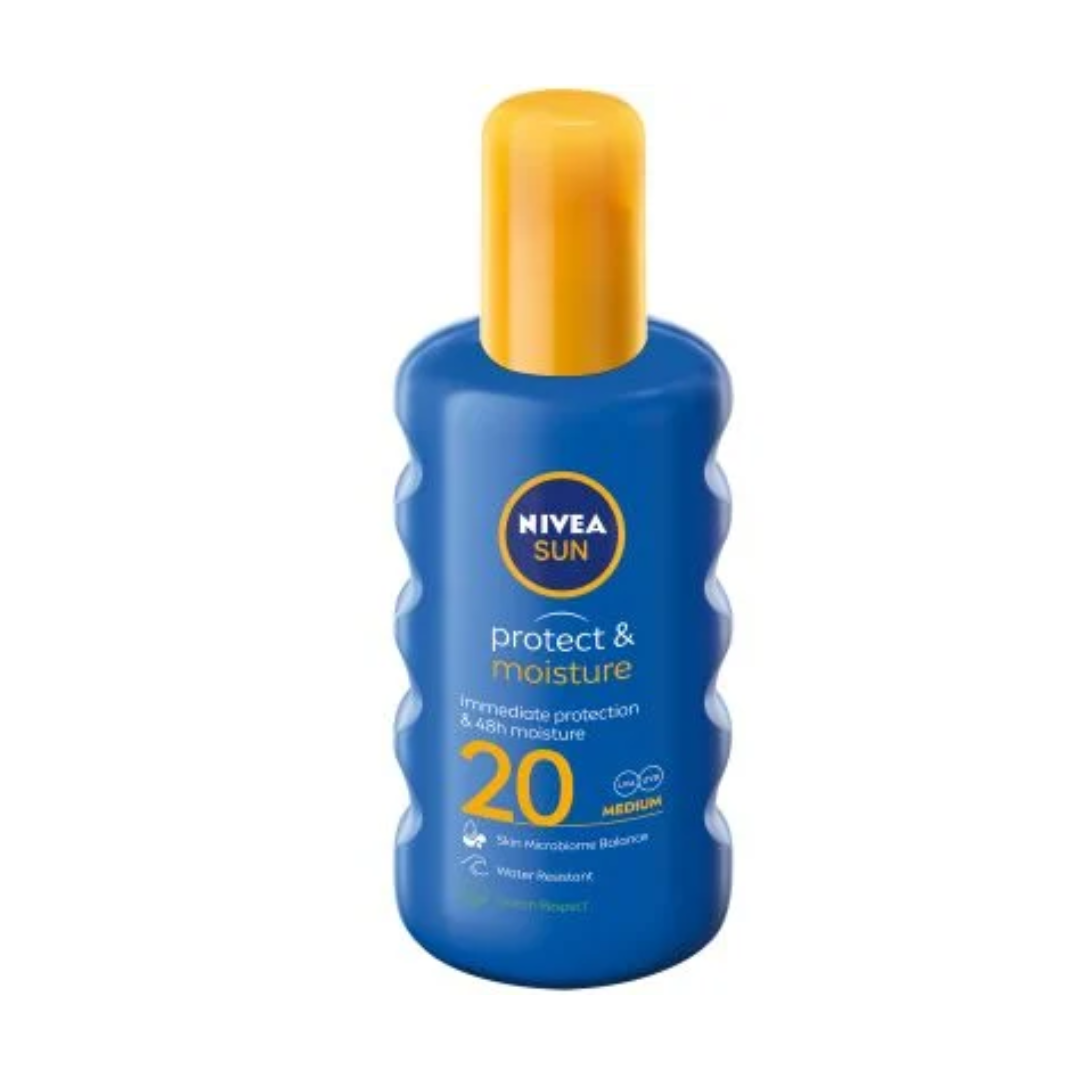 Nivea Sun Protect & Moisture Sun Spray Spf20 Sunscreen 200ml