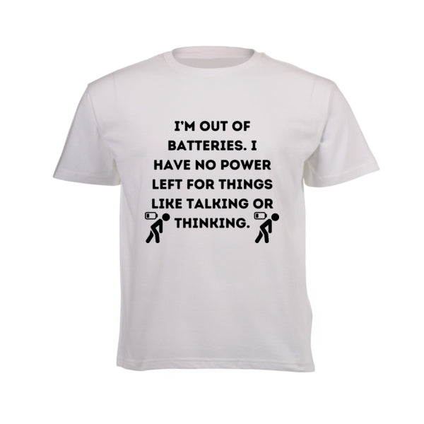 KIDS - Batteries T-Shirt