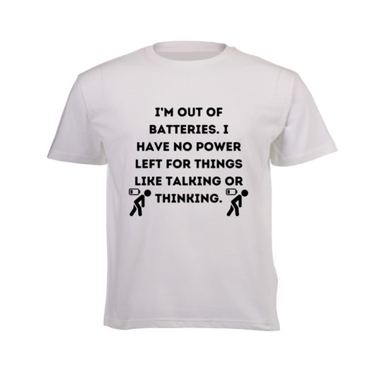 KIDS - Batteries T-Shirt