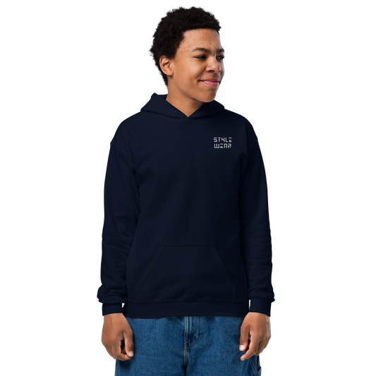 Style Wear Original Navy Blue Hoodie - Kids