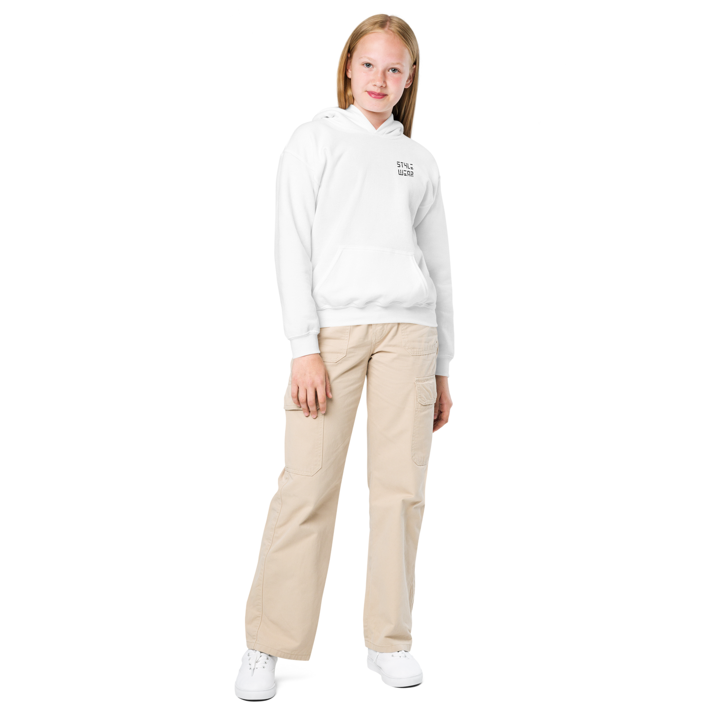 Style Wear Original White Hoodie - KIDS