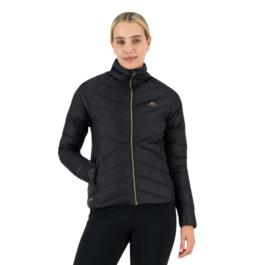 K-WAY WOMEN’S SKY DOWN PUFFER JACKET - BLACK