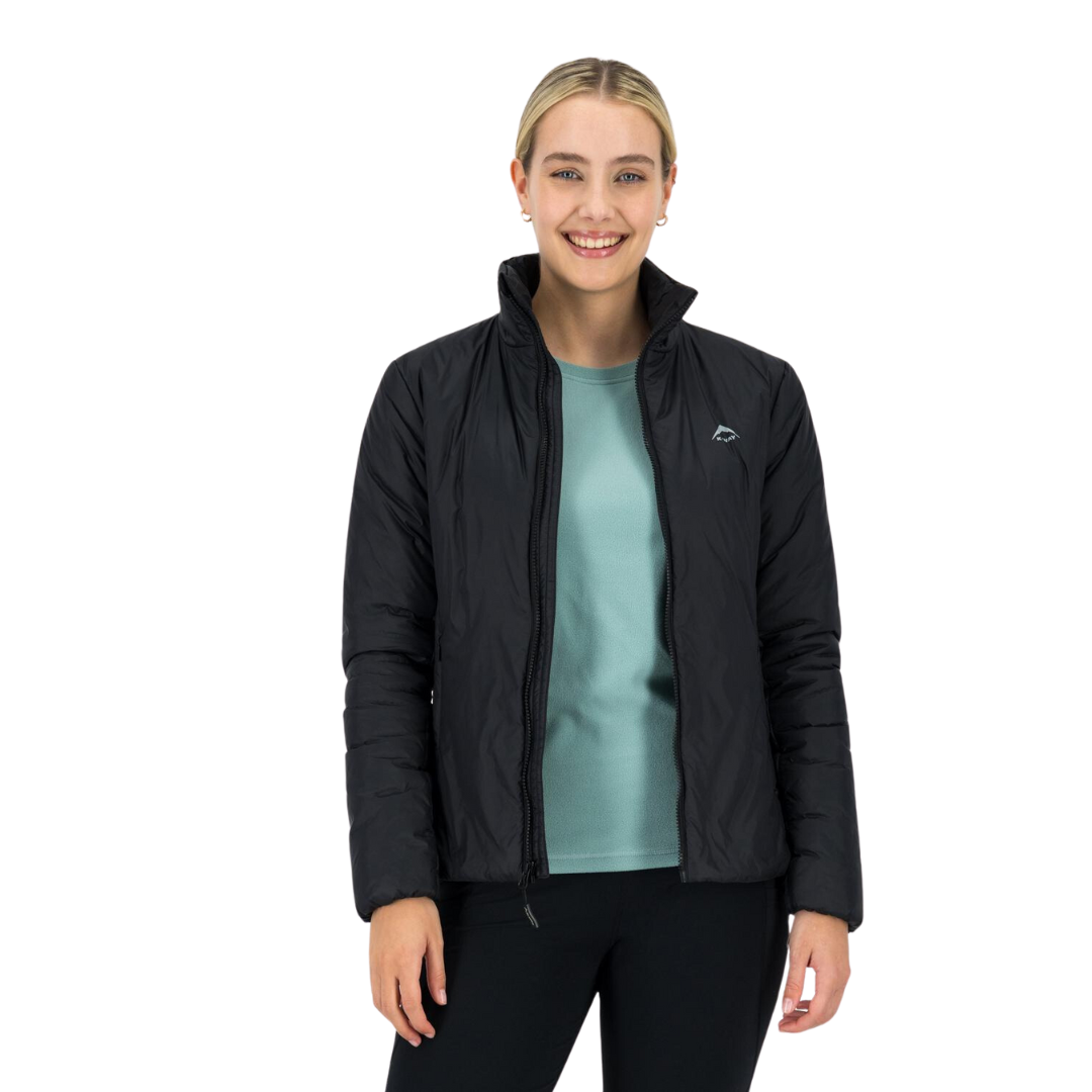 K-WAY WOMEN’S MILA INSULATED JACKET - BLACK