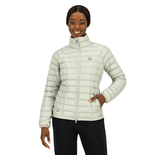 K-WAY WOMEN'S  EXPEDITION SERIES HELENA DOWN JACKET - SILVER