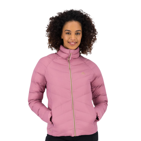 K-WAY WOMEN’S SKY DOWN PUFFER JACKET - MAUVE