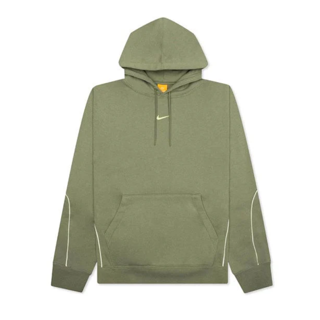 Nike x NOCTA NRG Fleece CS Hoodie Oil Green/Light Liquid Lime (Asia Sizing)