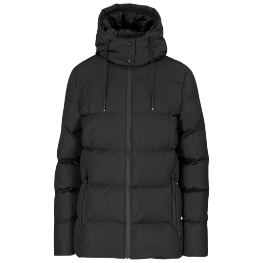Women's Winter Coat Puffer Jacket - Black