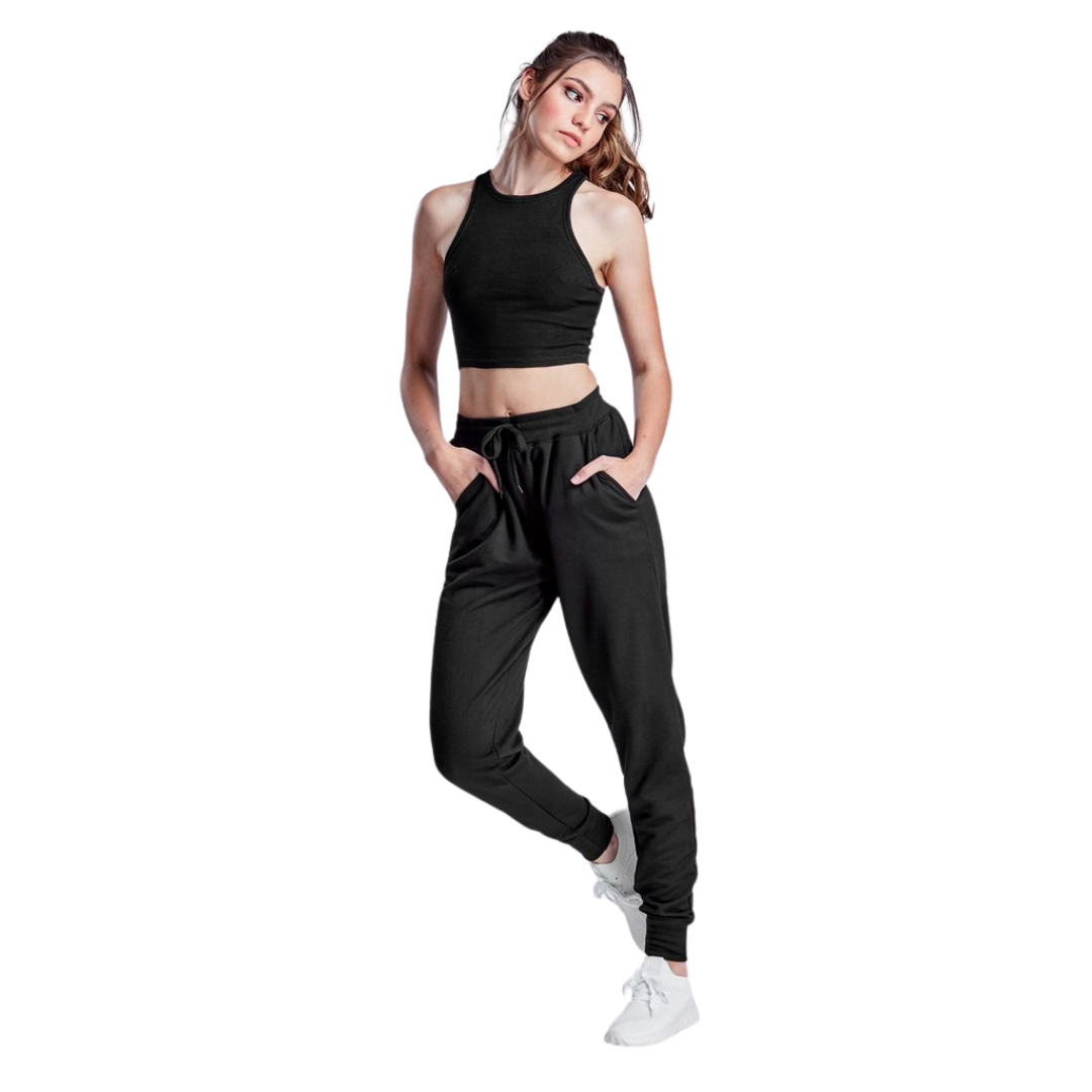 Women's Sweat Pants - Black