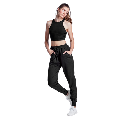 Women's Sweat Pants - Black