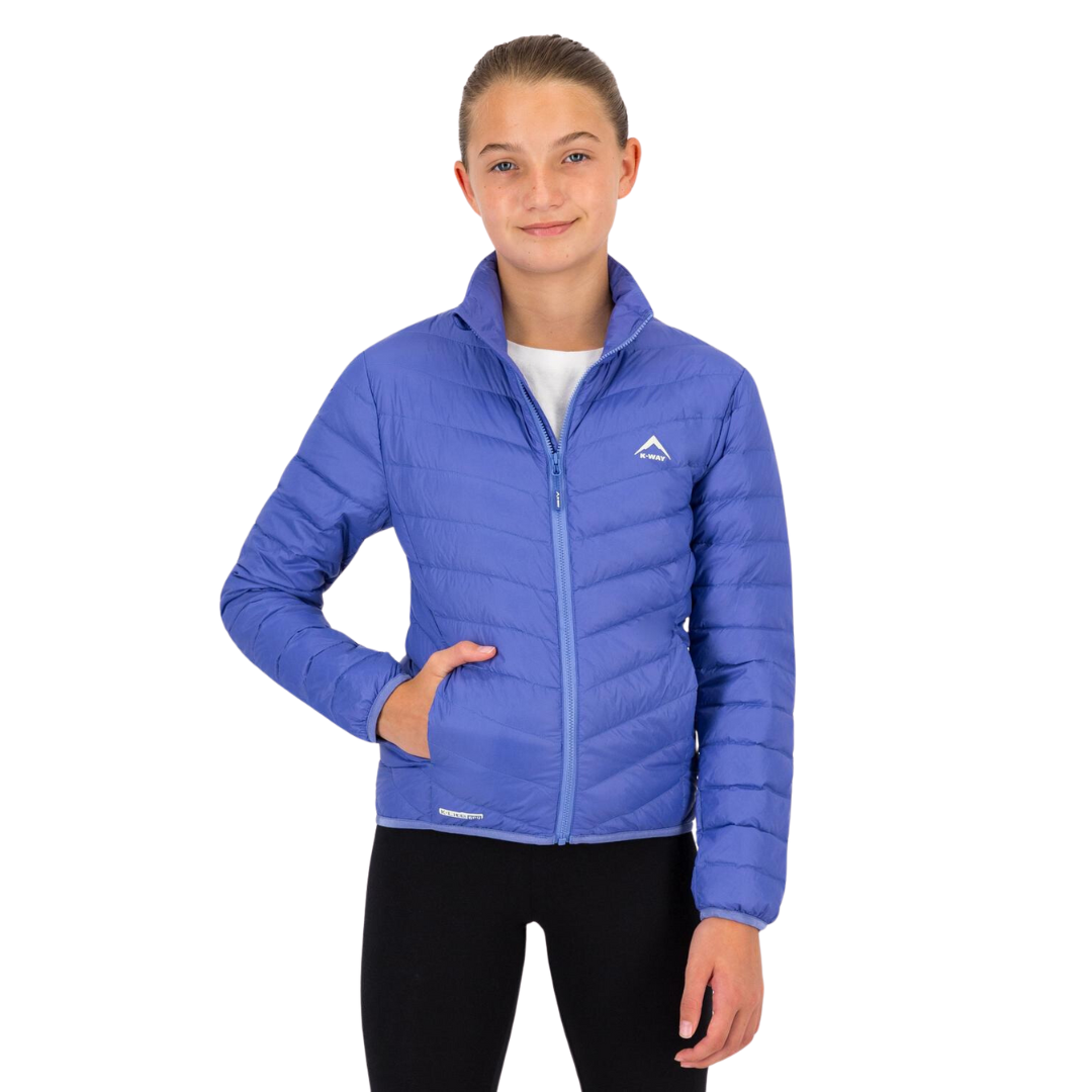 K-WAY K-LITE YOUTH DOWN JACKET GIRLS - LAVENDER