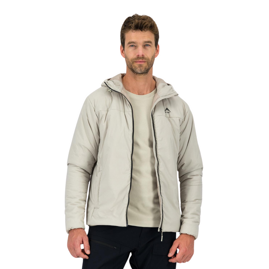 K-WAY MEN’S BAYOU PADDED JACKET - STONE