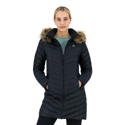 K-WAY WOMEN’S YALA DOWN PUFFER COAT - BLACK