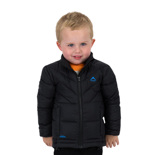 K-WAY KIDS ASHER DOWN PUFFER JACKET - BLACK