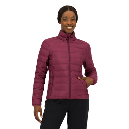 K-WAY WOMEN'S EMBER RE:DOWN JACKET - PLUM