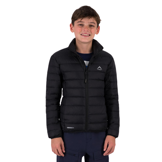 K-WAY K-LITE YOUTH DOWN JACKET - BLACK