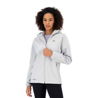 K-WAY WOMEN’S KAELO SOFTSHELL JACKET - SLIVER