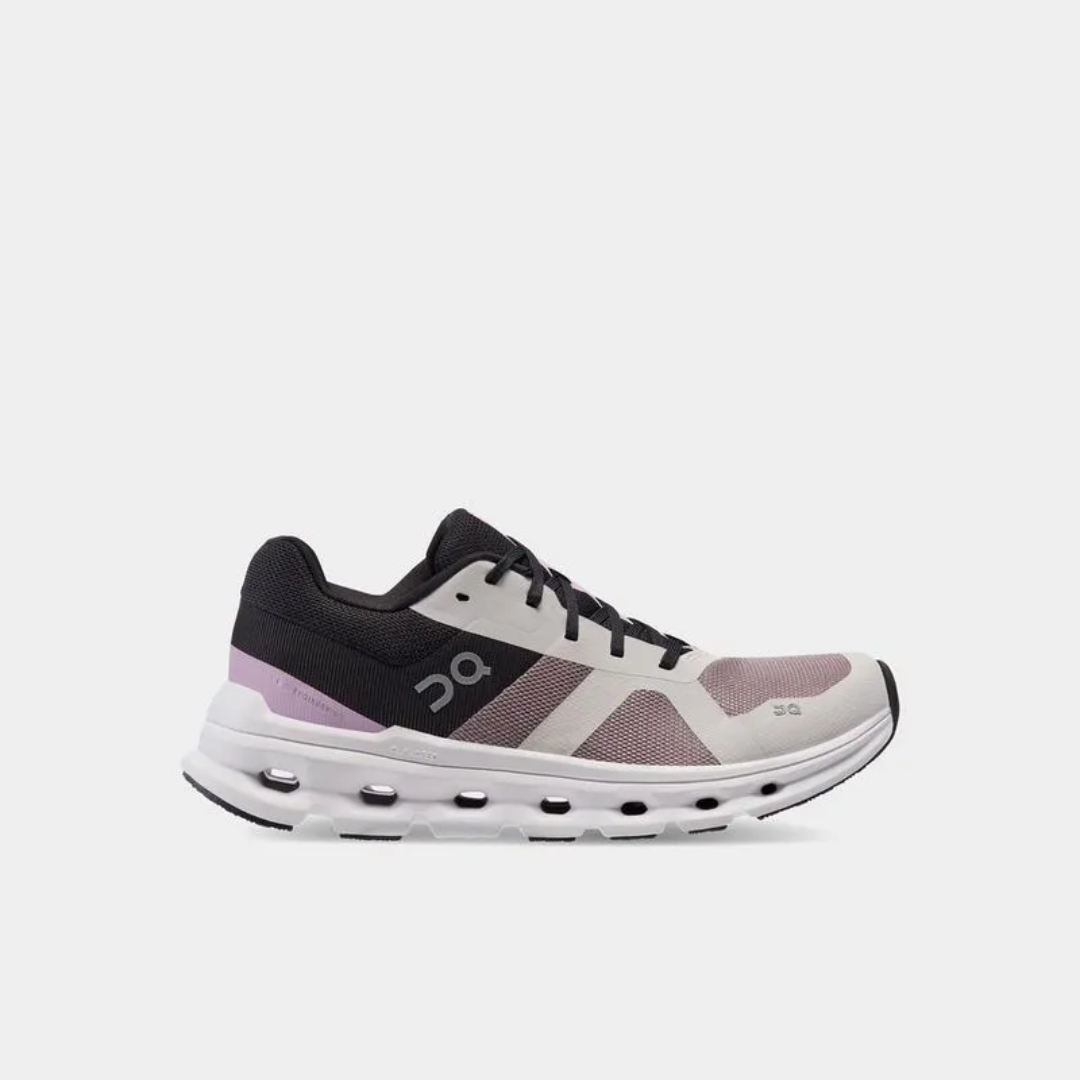 Womens On Running Cloudrunner Heron/Black Running Shoes