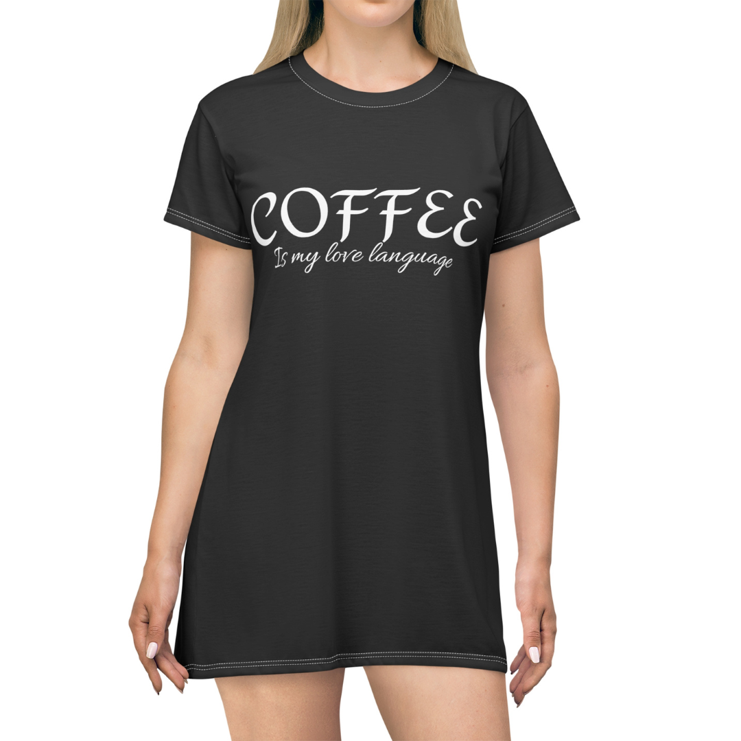 COFFEE T-Shirt Dress