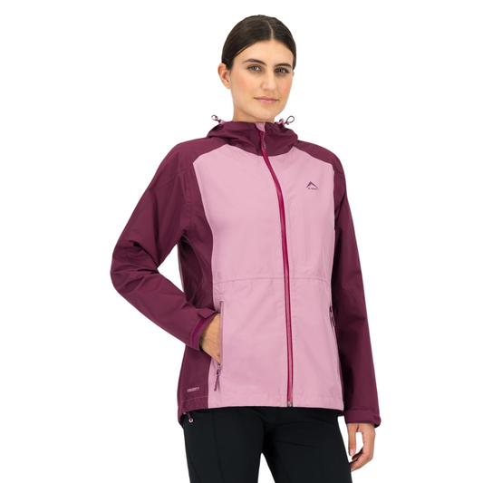 K-WAY WOMEN'S NIAGARA TECH HIKING JACKET - PLUM