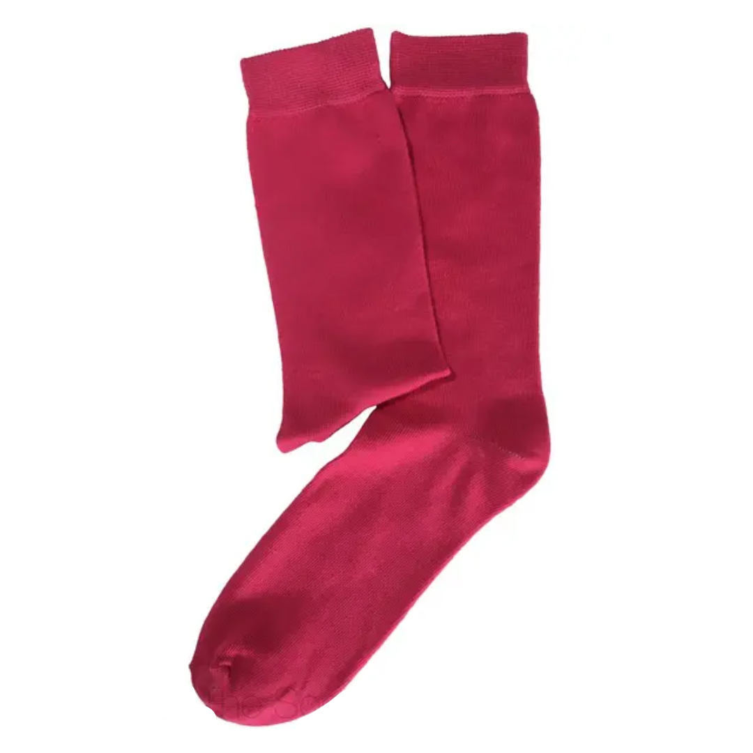 BRIGHT PINK SOCKS