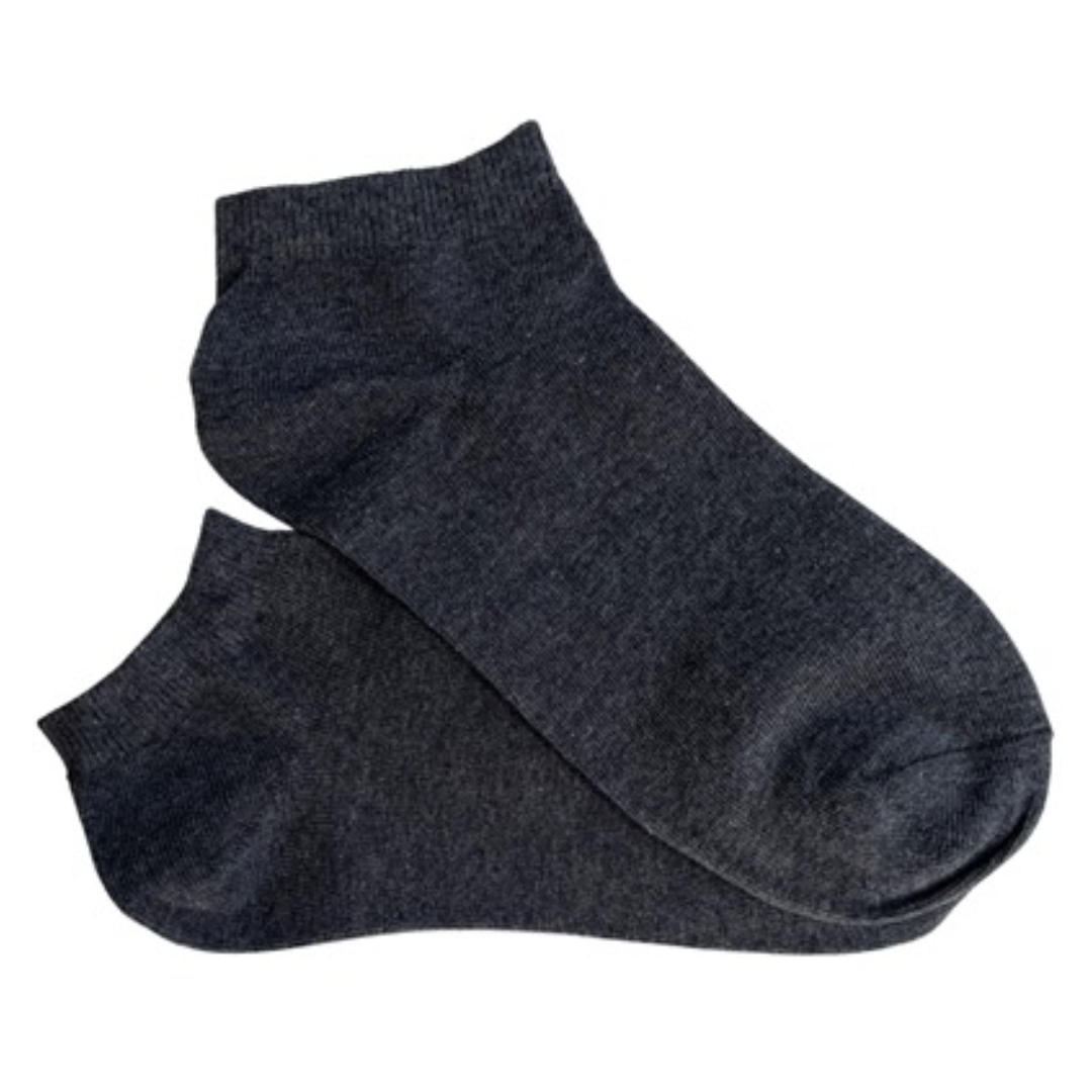 DARK GREY ANKLE SOCKS