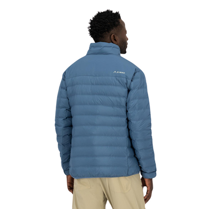 K-WAY MEN'S CREEK DOWN JACKET - SEA BLUE