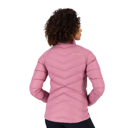 K-WAY WOMEN’S SKY DOWN PUFFER JACKET - MAUVE