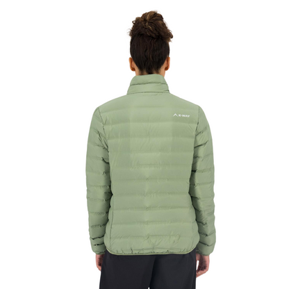 K-WAY WOMEN'S EMBER RE:DOWN JACKET - SAGE