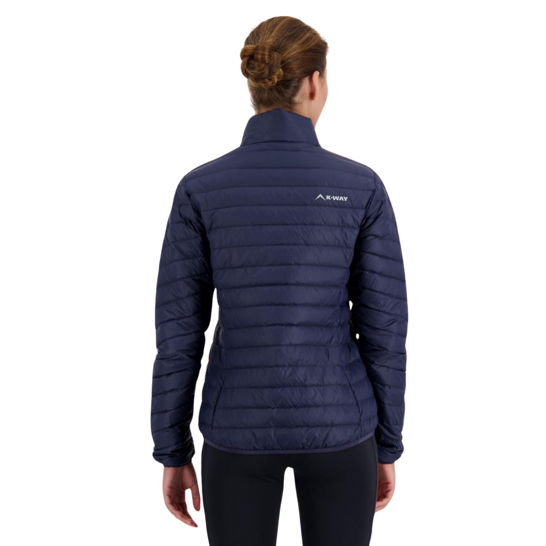 K-WAY WOMEN'S K-LITE DOWN JACKET - NAVY