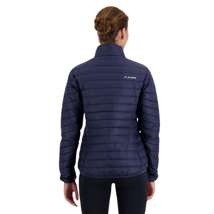 K-WAY WOMEN'S K-LITE DOWN JACKET - NAVY