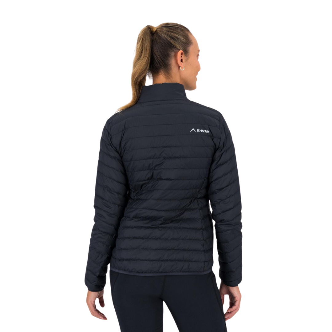 K-WAY WOMEN'S K-LITE DOWN JACKET - BLACK