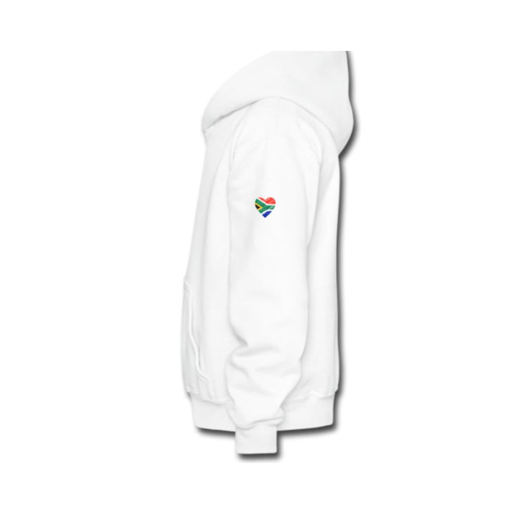 South African Hoodie - White