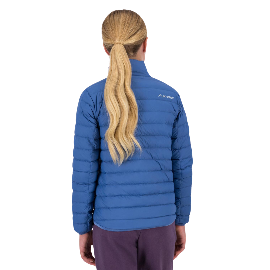 K-WAY K-LITE YOUTH DOWN JACKET GIRLS - BLUE