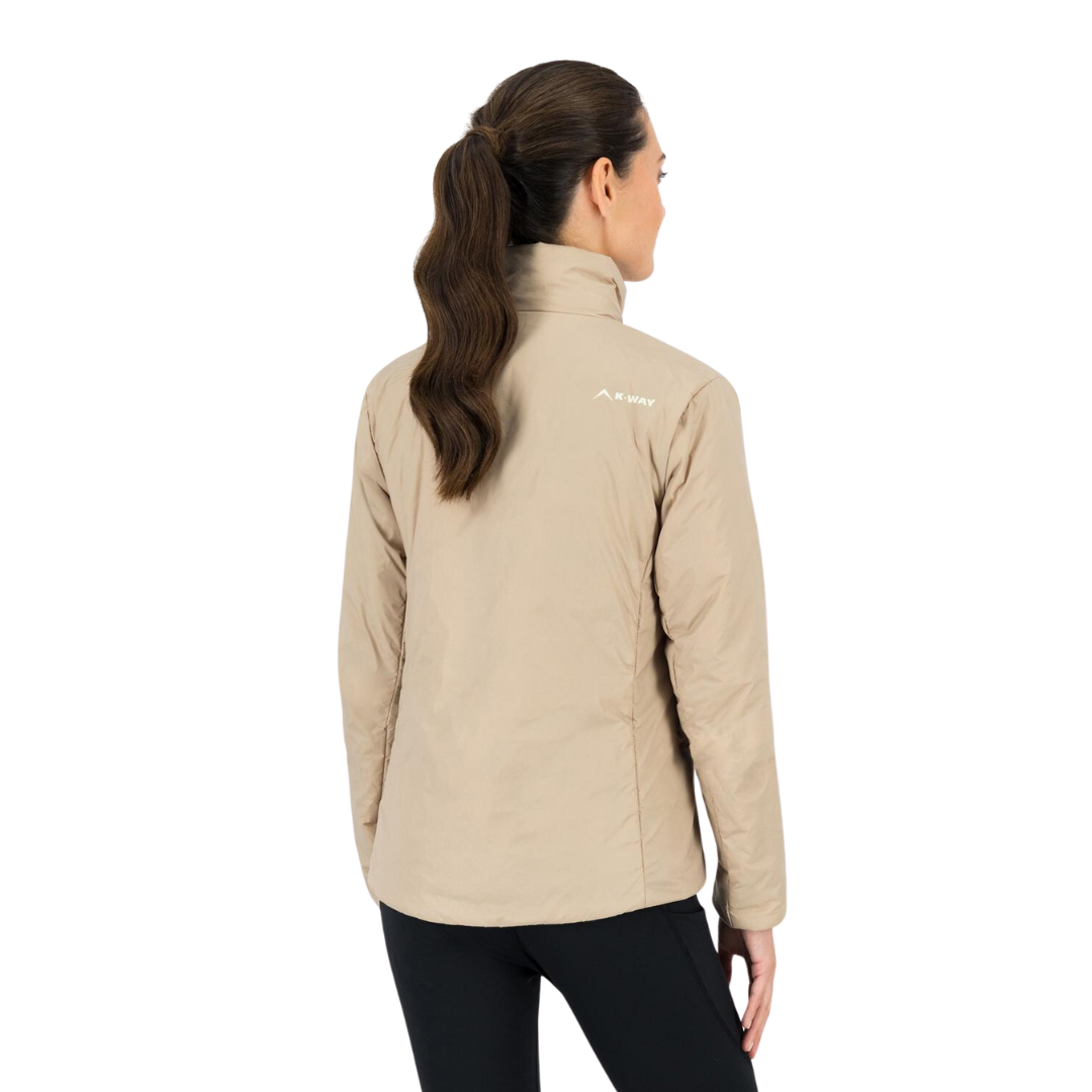 K-WAY WOMEN’S MILA INSULATED JACKET - DRIFTWOOD