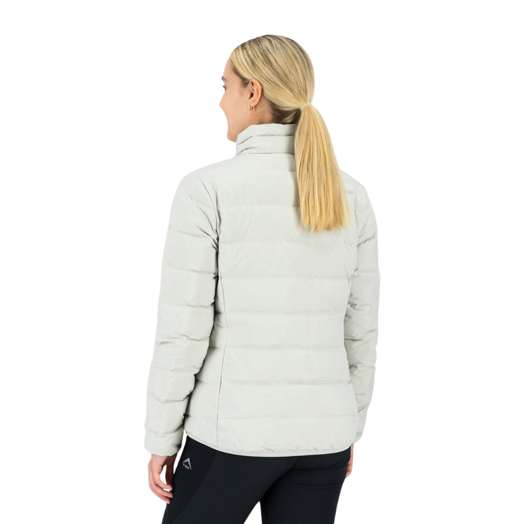 K-WAY WOMEN’S EVERGLADE DOWN PUFFER JACKET - SILVER