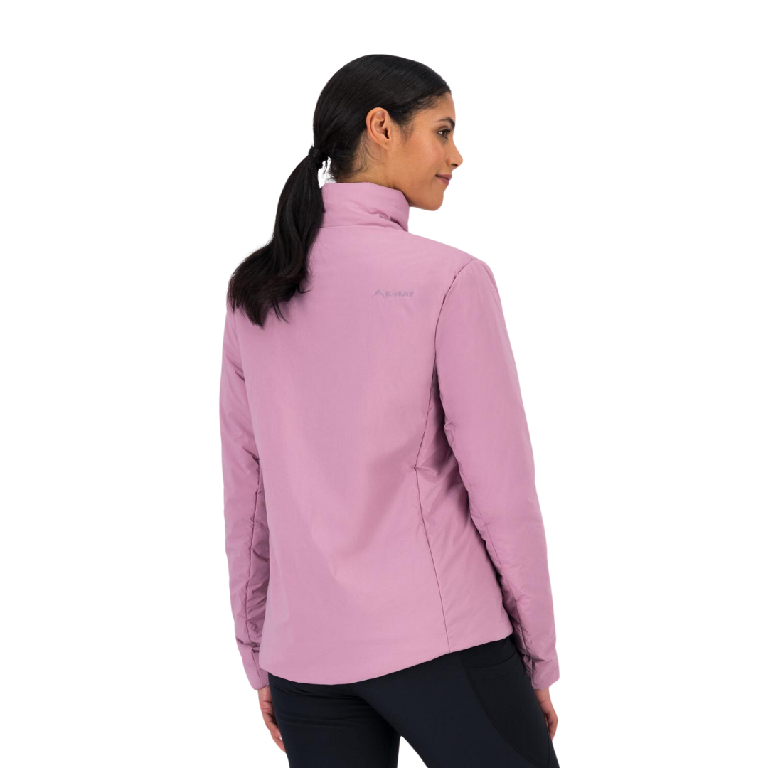 K-WAY WOMEN’S MILA PRIMALOFT JACKET - MAUVE