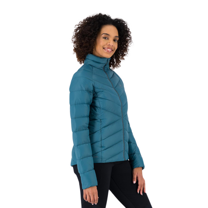 K-WAY WOMEN’S SKY DOWN PUFFER JACKET - TEAL