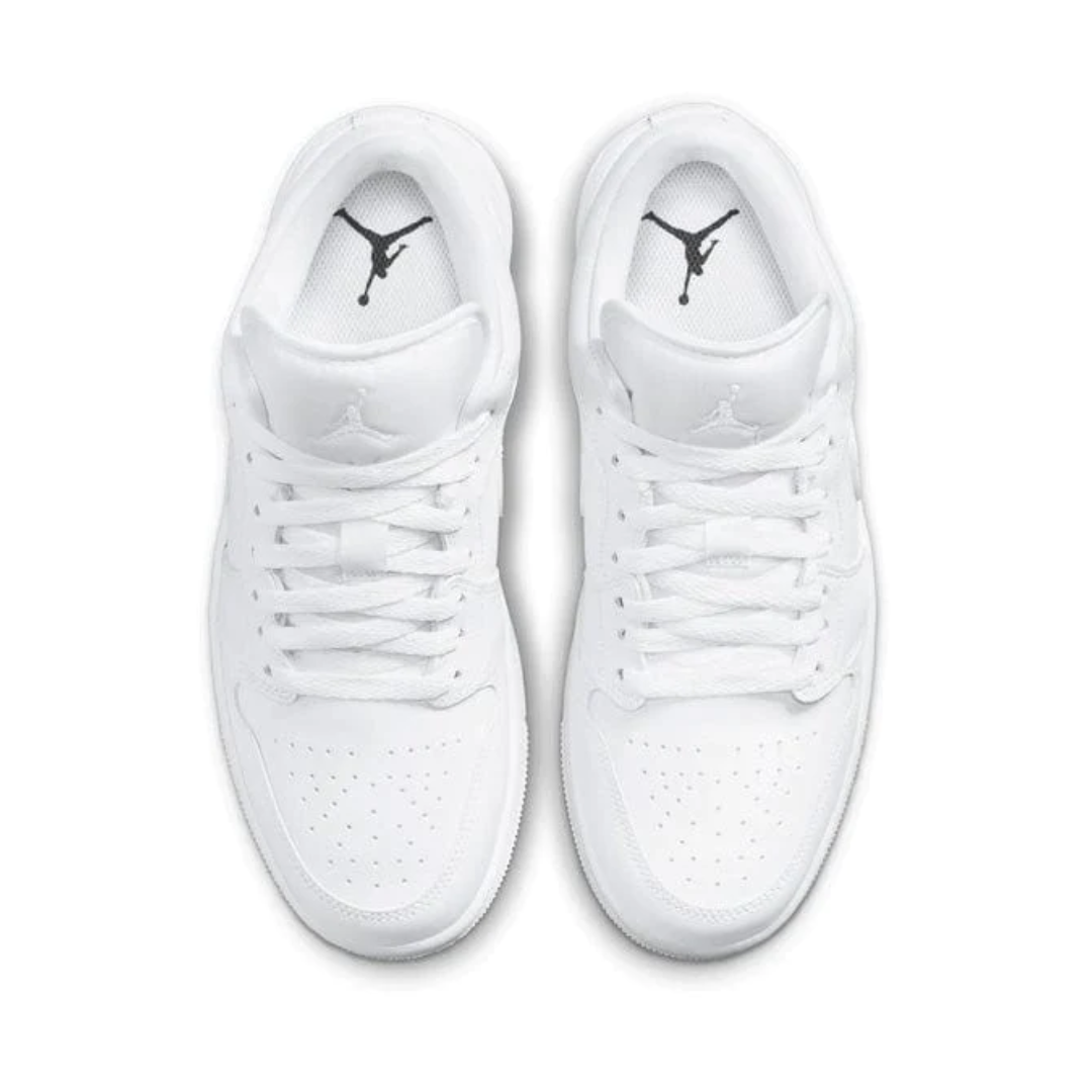 JORDAN 1 LOW TRIPLE WHITE (2022) (WOMEN'S)