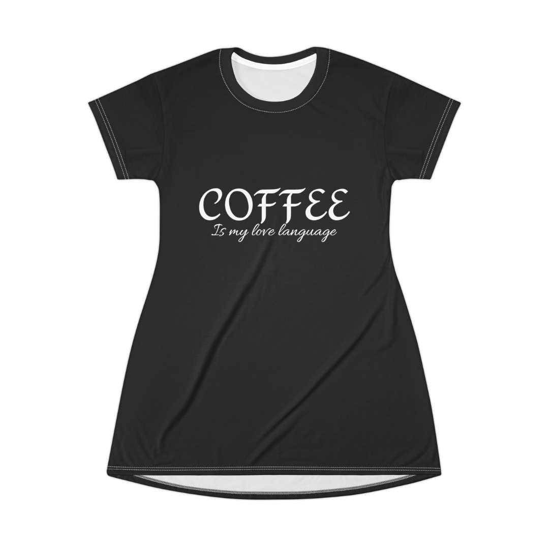 COFFEE T-Shirt Dress