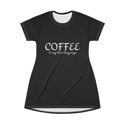 COFFEE T-Shirt Dress